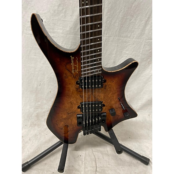 Used strandberg Used Strandberg Custom Boden J Artisan 6 Brown Burst Solid Body Electric Guitar