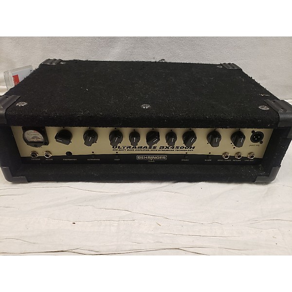 Used Behringer BX4500H 450W Bass Amp Head