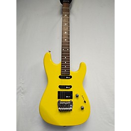 Used Charvette By Charvel Used Charvette By Charvel Model 300 Graffiti Yellow Solid Body Electric Guitar