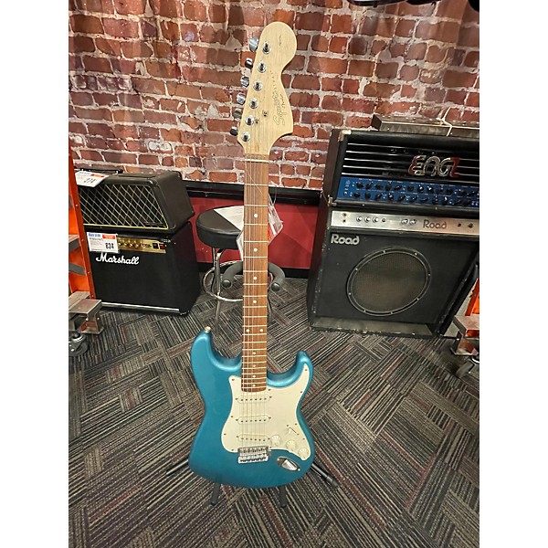 Used Squier Used Squier Affinity Stratocaster Lake Placid Blue Solid Body Electric Guitar