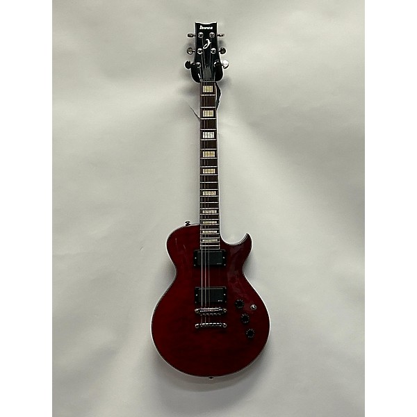 Used Ibanez Used Ibanez ART700EQM Black Cherry Solid Body Electric Guitar