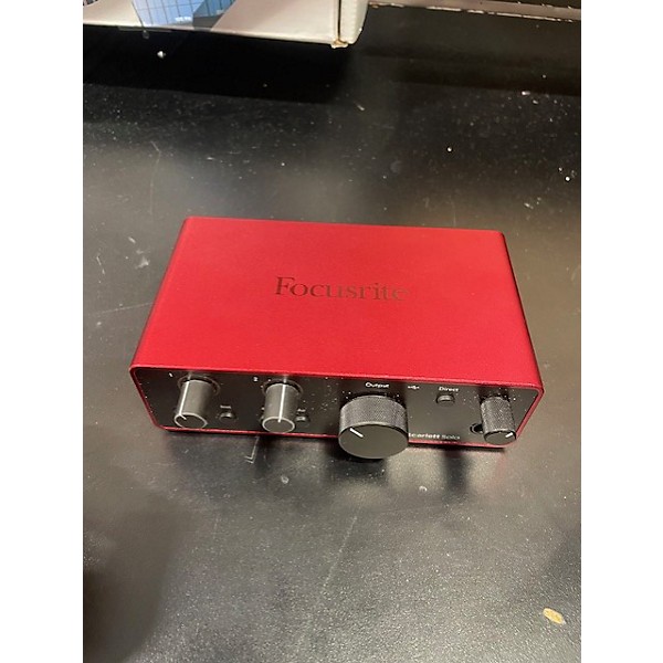 Used Focusrite Scarlett Solo Gen 4 Audio Interface