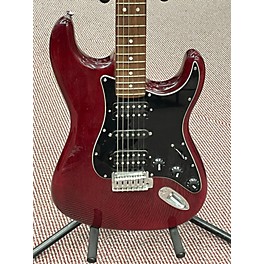 Used Fender Used 2012 Fender Modern Player Stratocaster HSS Crimson Red Trans Solid Body Electric Guitar