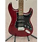 Used Fender Used 2012 Fender Modern Player Stratocaster HSS Crimson Red Trans Solid Body Electric Guitar thumbnail