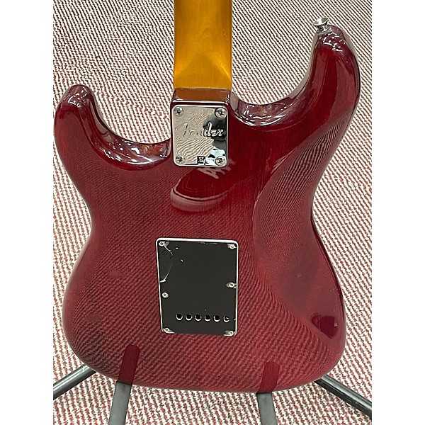 Used Fender Used 2012 Fender Modern Player Stratocaster HSS Crimson Red Trans Solid Body Electric Guitar