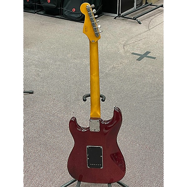 Used Fender Used 2012 Fender Modern Player Stratocaster HSS Crimson Red Trans Solid Body Electric Guitar