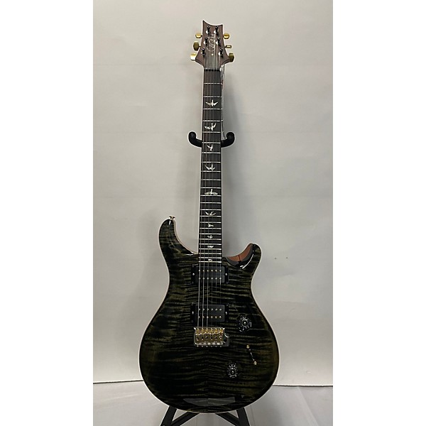 Used PRS Used 2019 PRS Custom 24 10 Top Obisidion Solid Body Electric Guitar