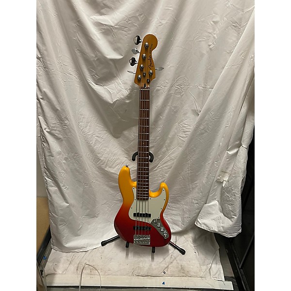 Used Fender Player Plus Jazz Bass V Electric Bass Guitar tequila