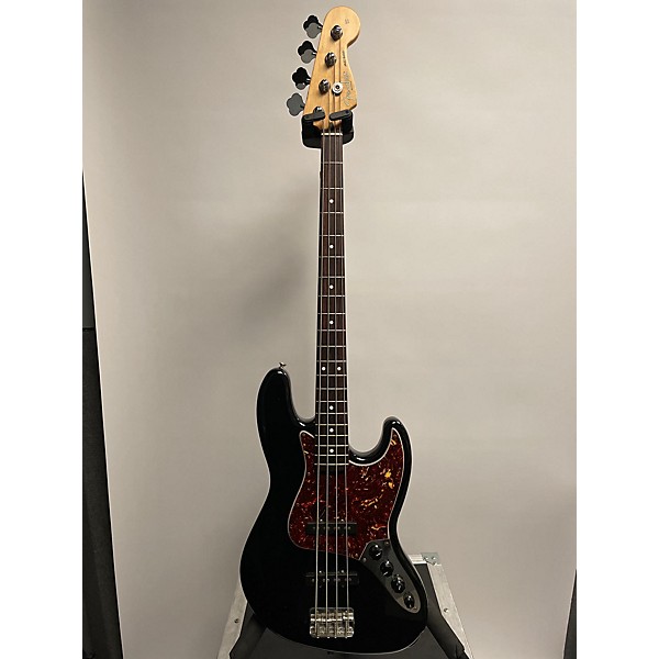 Used Fender Used Fender Standard Jazz Bass Black Electric Bass Guitar