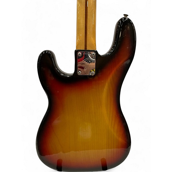 Vintage 1973 Fender Precision Bass Sunburst Electric Bass Guitar