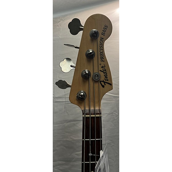 Used Fender Used Fender American Standard Precision Bass Black Electric Bass Guitar