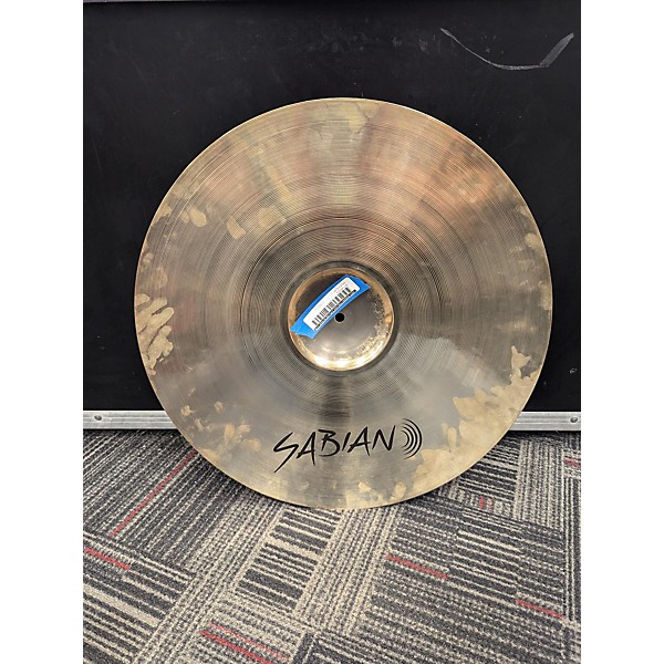 Used SABIAN 21in AAX X-Plosion Ride Cymbal