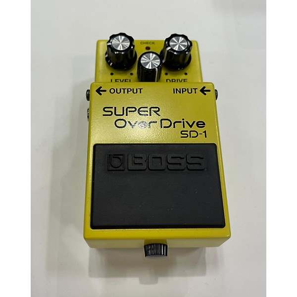 Used BOSS SD1 Super Overdrive Effect Pedal