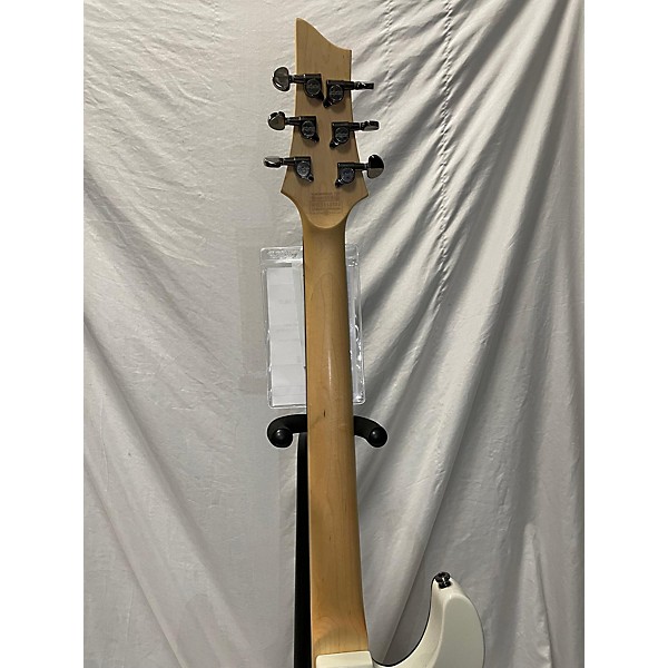 Used Schecter Guitar Research Used Schecter Guitar Research Omen 6 White Solid Body Electric Guitar