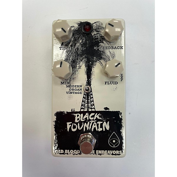 Used Old Blood Noise Endeavors Black Fountain Effect Pedal