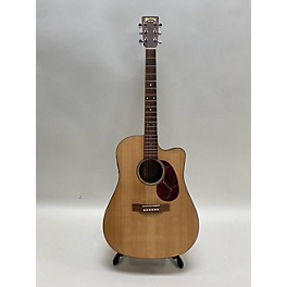 Used Martin Used Martin DCME Natural Acoustic Electric Guitar