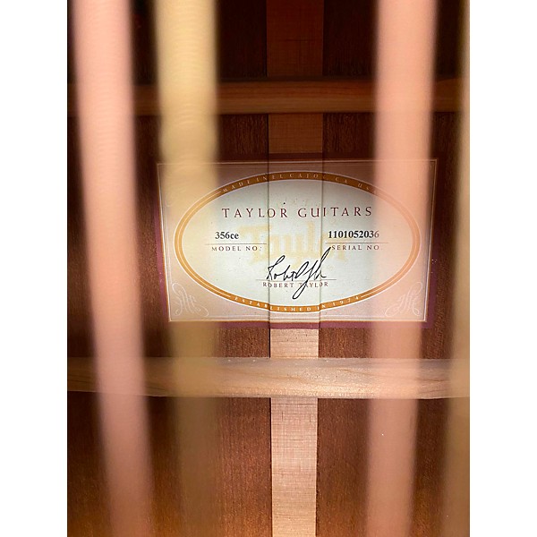 Used Taylor 356CE 12 String Acoustic Electric Guitar