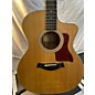 Used Taylor Used Taylor 214CE Deluxe Natural Acoustic Electric Guitar