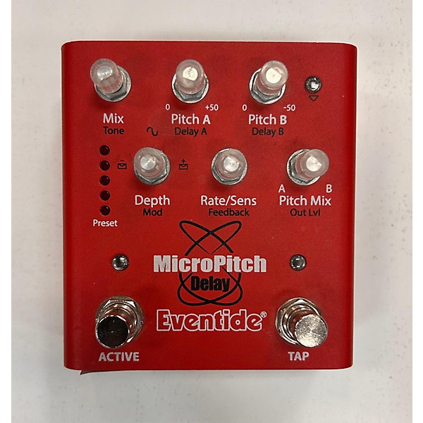 Used Eventide Micro Pitch Delay Effect Pedal