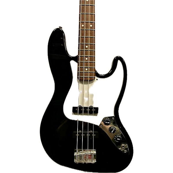 Used Fender Used Fender Standard Jazz Bass Black Electric Bass Guitar