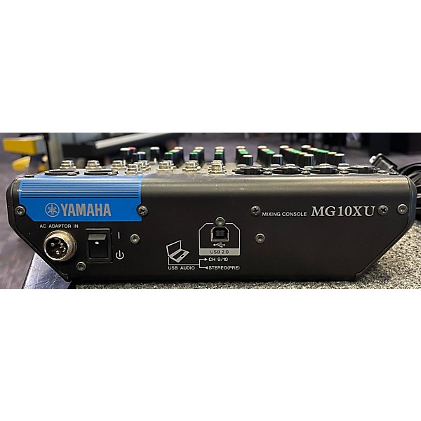 Used Yamaha MG10XU 10 Channel Mixer With Effects Unpowered Mixer