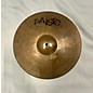 Used Paiste Used Paiste 14in 201 Bronze Hi Hat Pair Cymbal thumbnail