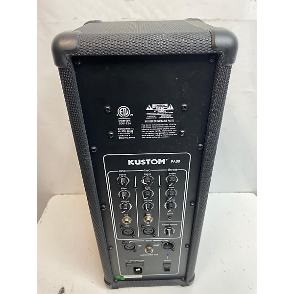 Used Kustom PA PA50 Powered Speaker