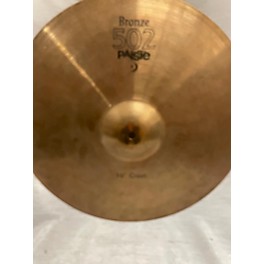 Used Paiste Used Paiste 16in 502 Crash Cymbal