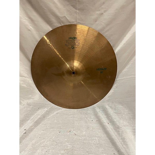 Used Paiste 18in 505 Medium Crash Cymbal