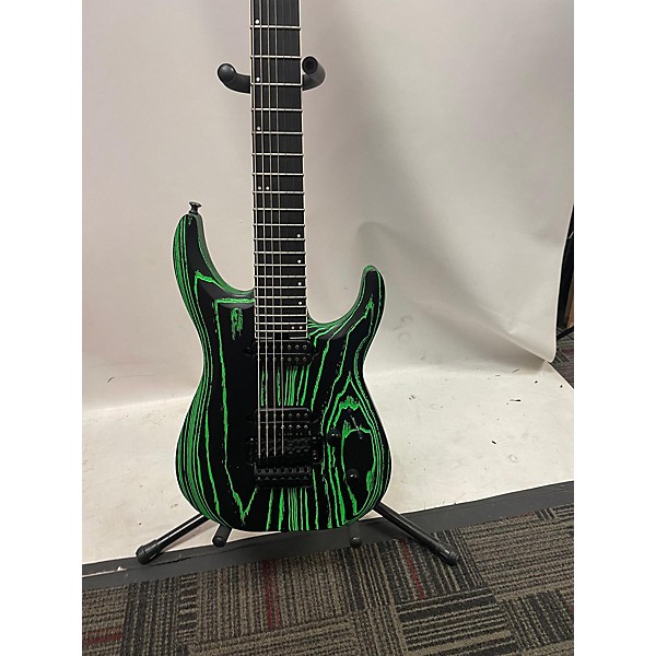 Used Jackson Used Jackson PRO SERIES DINKY DK MODERN FR7 ASH BAKED GREEN Solid Body Electric Guitar