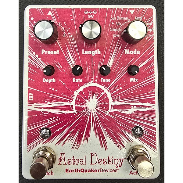 Used EarthQuaker Devices Astral Destiny Effect Pedal