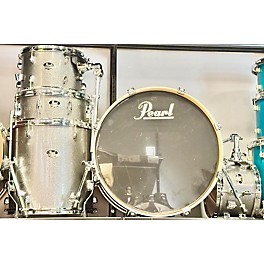 Used Fender Used Pearl 5 piece Export Grey Drum Kit