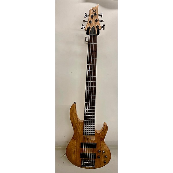 Used ESP LTD B206SM 6 String Electric Bass Guitar