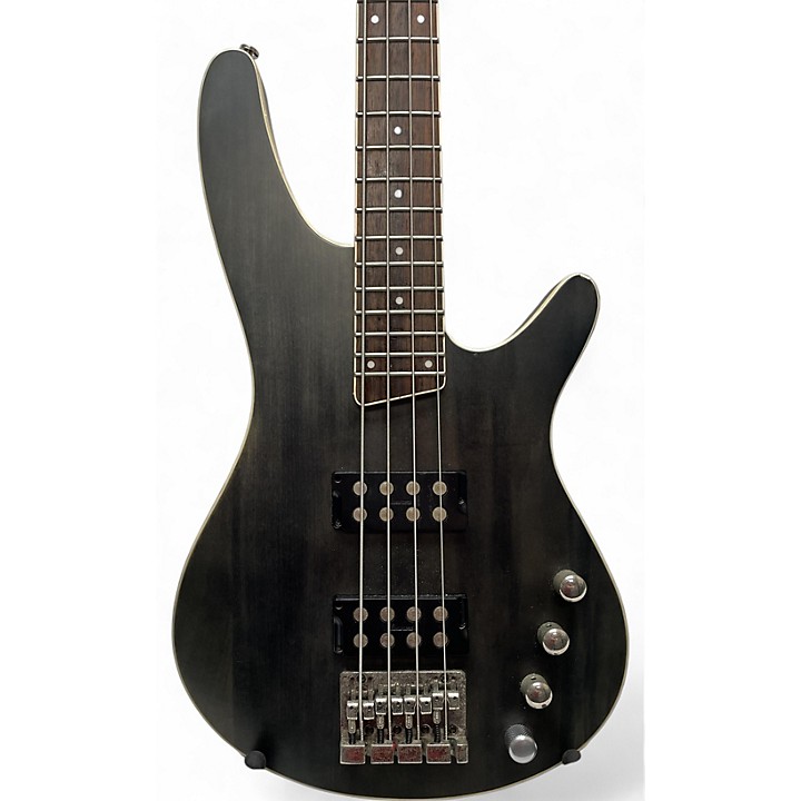 Used Ibanez Srx390 Trans Black Electric Bass Guitar
