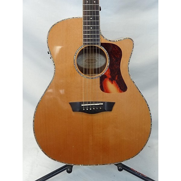 Used Washburn Used Washburn HG26CSE Natural Cedar Acoustic Electric Guitar