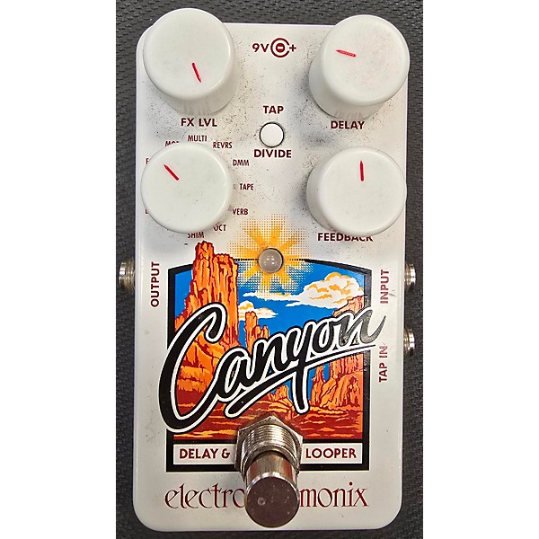 Used Electro-Harmonix Used Electro-Harmonix Canyon Delay And Looper Effect Pedal