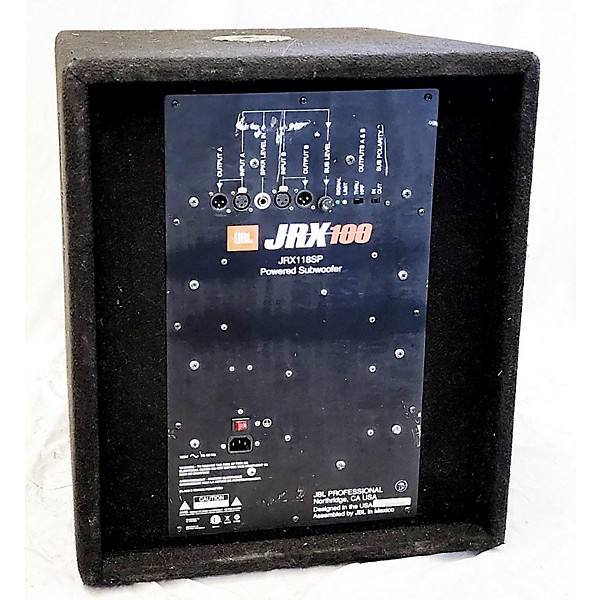 Used JBL JRX118SP 500W Powered Subwoofer