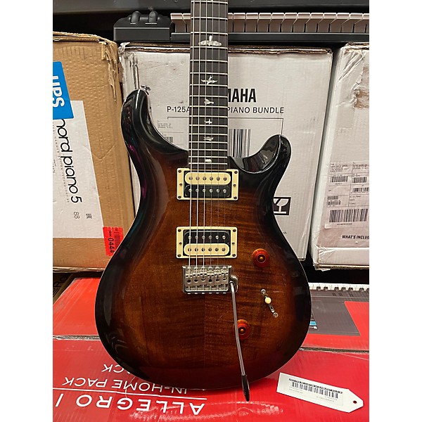 Used PRS Used PRS SE Custom 24 Sunburst Solid Body Electric Guitar