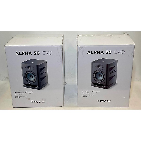 Used Focal Used Focal Alpha 50 Evo PAIR Powered Monitor