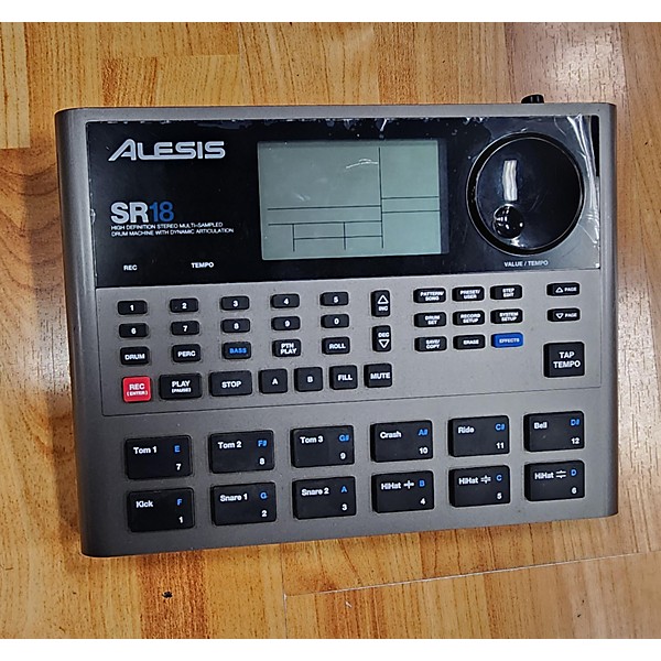 Used Alesis 2020s SR18 Drum Machine