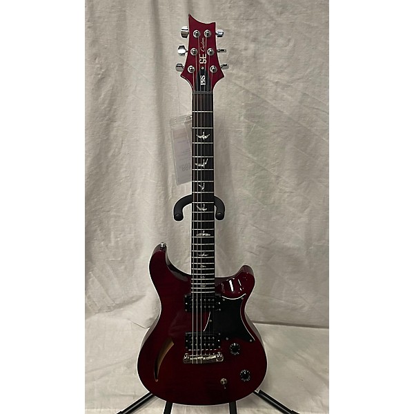 Used PRS Used PRS SE Custom 22 Semi-Hollowbody Red Hollow Body Electric Guitar