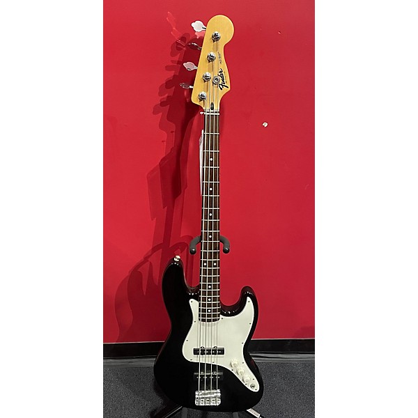 Used Fender Used Fender Standard Jazz Bass Black Electric Bass Guitar