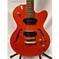 Used Yamaha Used Yamaha AEX502 Orange Hollow Body Electric Guitar