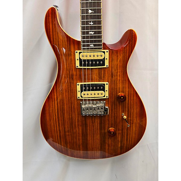 Used PRS Used PRS CM25 SE Custom 24 Zebra Wood Solid Body Electric Guitar