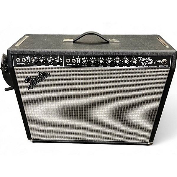 Used Fender Used Fender 1965 Reissue Twin Reverb 85W 2x12 Tube Guitar Combo Amp