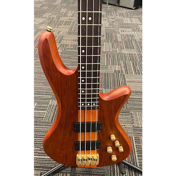 Used Schecter Guitar Research Used Schecter Guitar Research STILETTO STUDIO 4 Orange Electric Bass Guitar