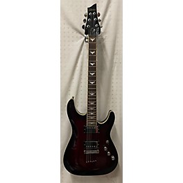 Used Schecter Guitar Research Used Schecter Guitar Research C-1 + Diamond Black Cherry Solid Body Electric Guitar