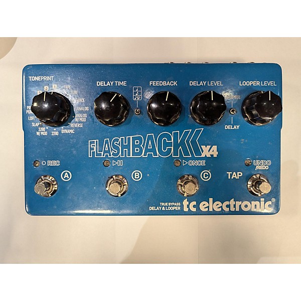 Used TC Electronic Used TC Electronic Flashback X4 Delay And Looper Effect Pedal