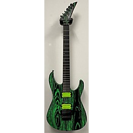 Used Jackson Used Jackson DK3 GREEN GLOW Solid Body Electric Guitar