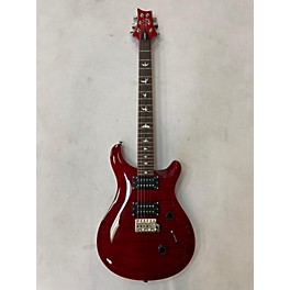 Used PRS Used PRS SE Custom 24 Trans Red Solid Body Electric Guitar